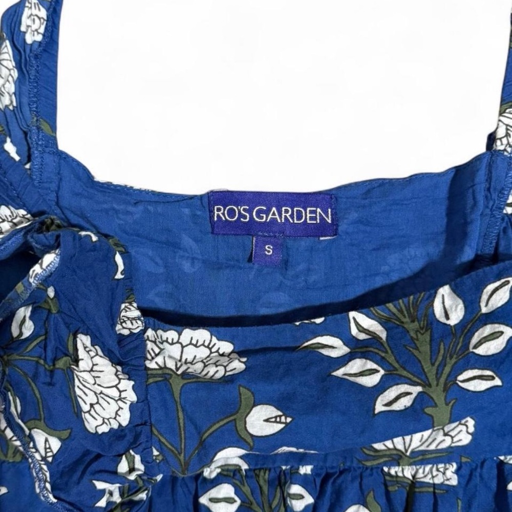 Ro’s Garden Jimmy Dress in Indira Blue - Picture 4 of 7